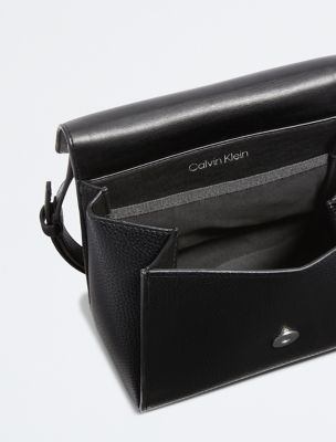 Calvin Klein Women's Archive Small Square Flap Crossbody Bag