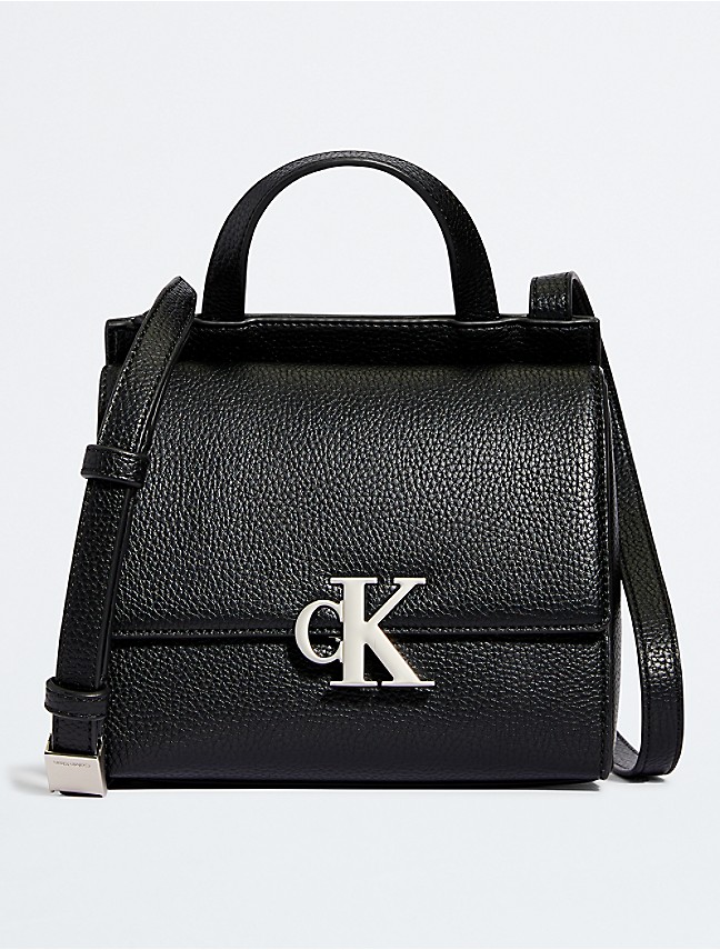 Calvin Klein Convertible Shoulder Bag Black Women One Size