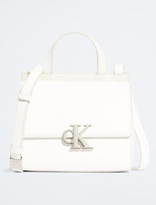Calvin Klein Women's Archive Small Square Flap Crossbody Bag