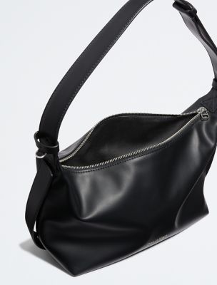 Calvin Klein All Day Small Round Shoulder Bag in Black