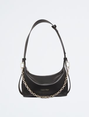 Shop Calvin Klein Monogram Chain Crossbody Logo Shoulder Bags