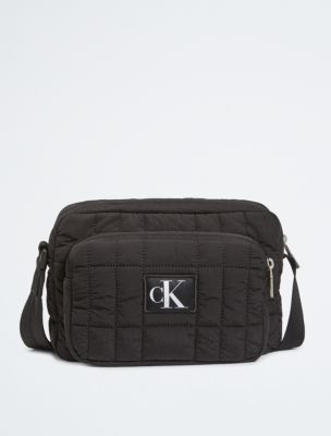 Calvin Klein Sculpted Camera Bag, Black - Handbags