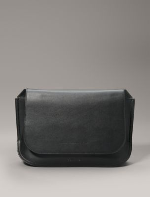 Calvin klein flap messenger sale