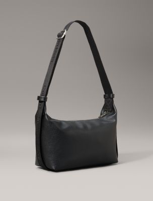 All Day Small Round Shoulder Bag, Black Beauty