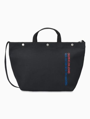 calvin klein canvas tote