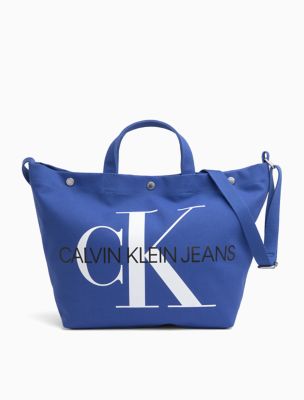 calvin klein canvas tote