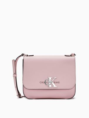 calvin klein light pink purse