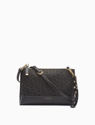 calvin klein monogram crossbody