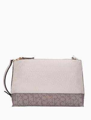 calvin klein white crossbody bag