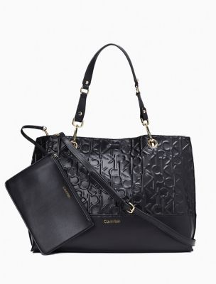 calvin klein barrel bag