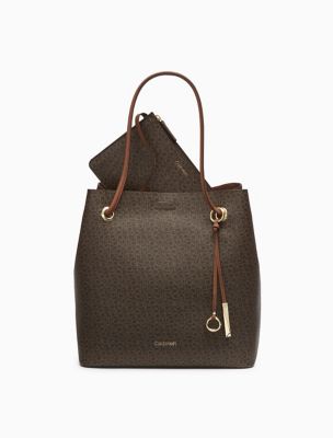 calvin klein gabrianna tote