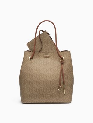calvin klein logo handbags