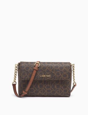 ck monogram crossbody bag