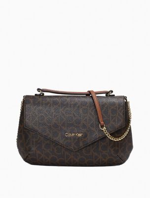 ck monogram crossbody bag