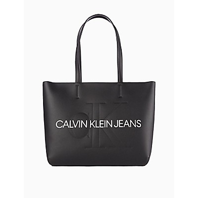Monogram Logo Shopper Tote Bag | Calvin Klein