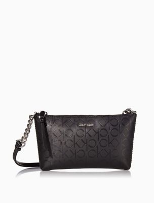 calvin klein black crossbody bag