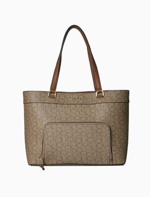 calvin klein monogram handbags