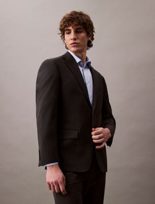 Мужские рубашки Calvin Klein Refined Slim Stretch Button-Down Shirt — фото 5