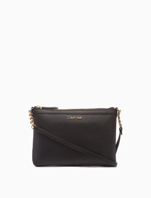 calvin klein leather handbags