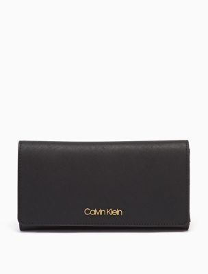 calvin klein saffiano leather