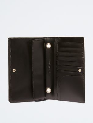 ★ ★ Here Wine CKJ Minimal Monogram Wallet Chain 37300624_001_main