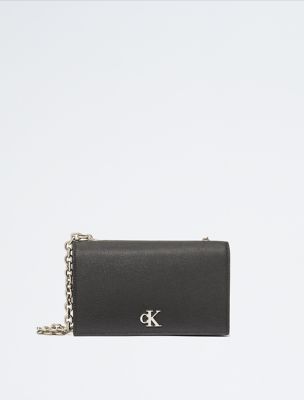 Calvin Klein Ck Jeans Minimal Monogram Shoulder Bag Black - Buy At Outlet  Prices!