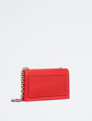 バッグ・カバンその他   Yeo Wine CKJ Minimal Monogram Wallet Chain Cros Minimal Monogram Chain Strap Wallet | Calvin Klein