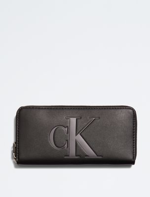 Calvin klein outlet zip wallet