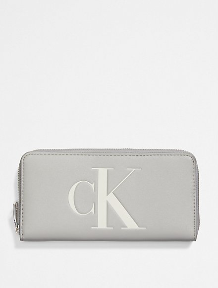 Calvin KleinCalvin Klein CK Touch Zip Around Wallet M CK Black Marca 