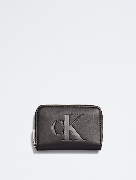 Calvin Klein Synthetic Wallet in Black Womens Accessories Wallets and cardholders 