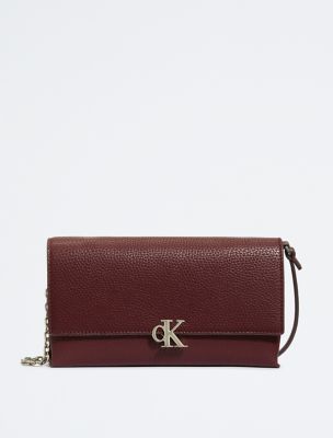 Archive Hardware Chain Wallet, Deep Rouge