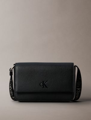 Calvin klein leather crossbody bag sale