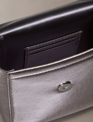 Minimal Monogram Reflective Phone Crossbody Bag | Calvin Klein