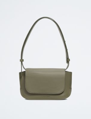 Elemental Mini Flap Messenger Bag, Dusty Olive