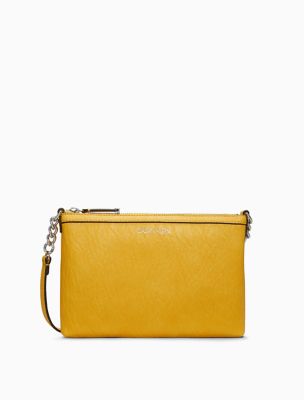 calvin klein bag yellow