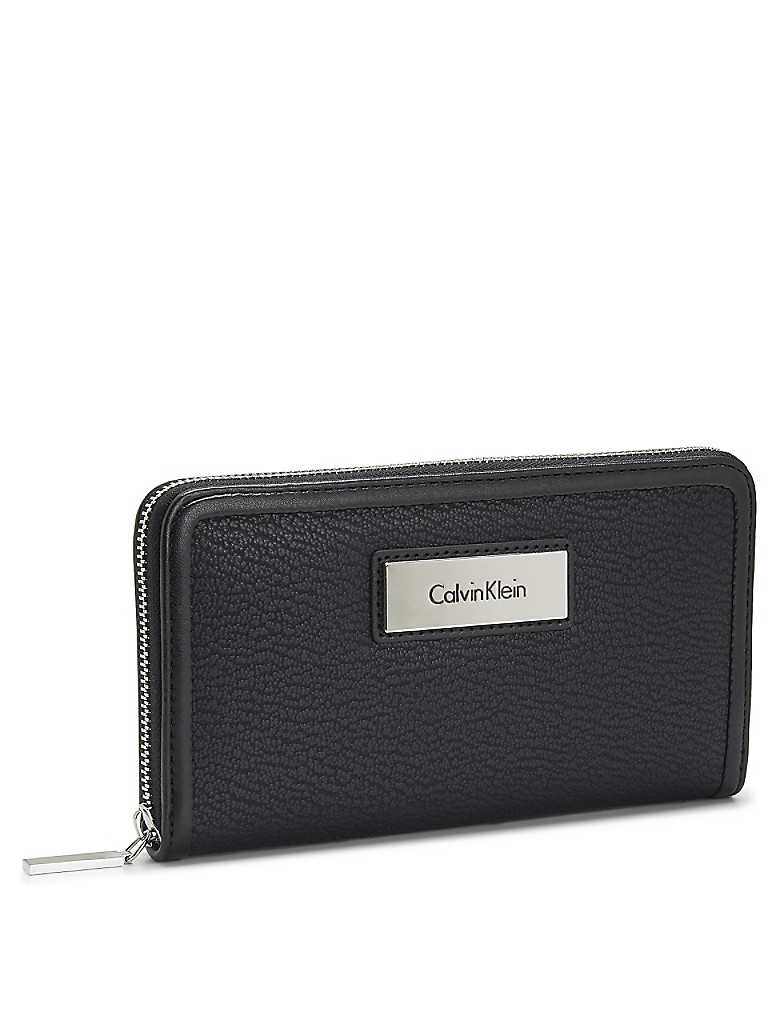 calvin klein womens valerie zip continental wallet | eBay