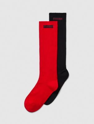 Women's 2-Pack Sock, Red / Black