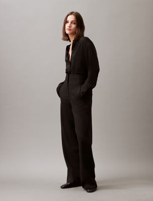 Flowing Drape Shirt, Black Beauty