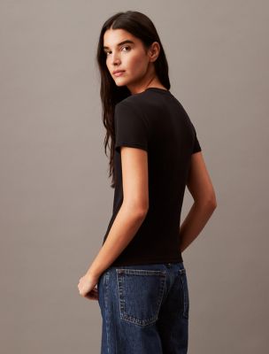 Женские футболки Calvin Klein Soft Cotton Tee — фото 2