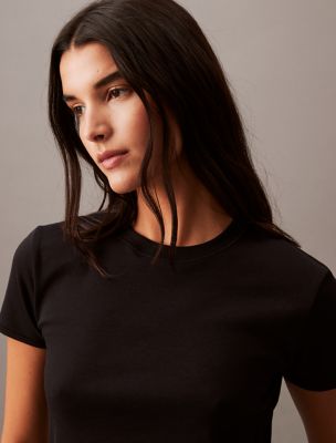 Женские футболки Calvin Klein Soft Cotton Tee — фото 4