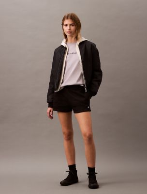 Short en molleton avec logo Archive, beauté noire