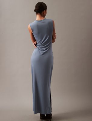Refined Jersey Gathered Dress | Calvin Klein