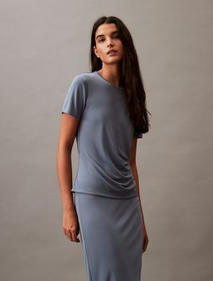 T-shirt en jersey raffiné, mer Caspienne