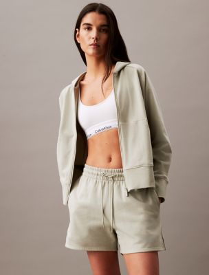 French Terry Shorts, Desert Sage