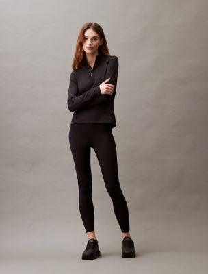 Modern Sport High Waist Tonal 7/8 Leggings, Black