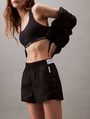 CK Sport Future Icon Crinkle Nylon Woven Shorts | Calvin