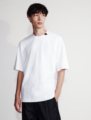 Heavy Cotton Crewneck Tee, Brilliant White