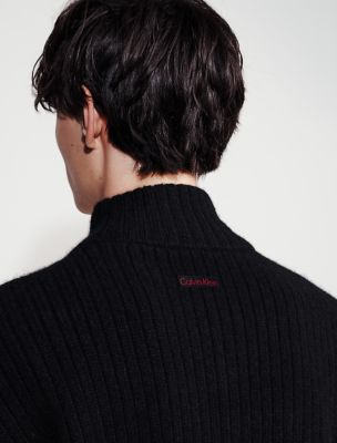 Ribbed Zip Sweater | Calvin Klein