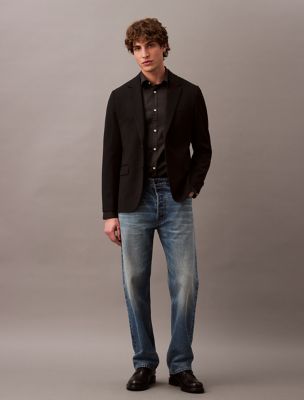 Мужские пиджаки Calvin Klein Slim Wool Gabardine Blazer — фото 3