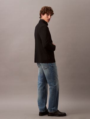 Мужские пиджаки Calvin Klein Slim Wool Gabardine Blazer — фото 5